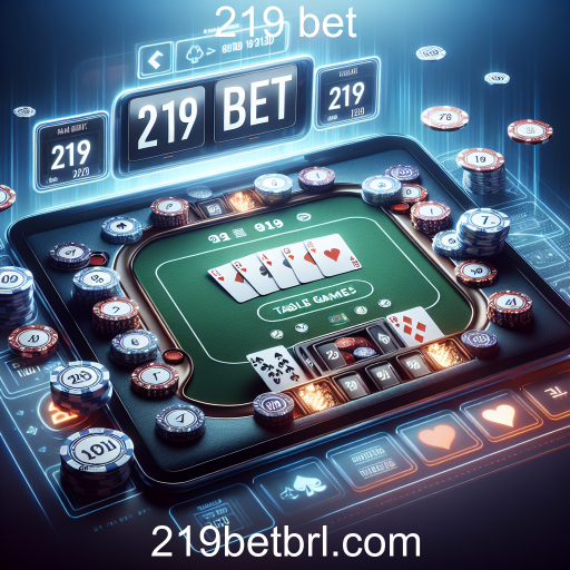 Descubra a Diversão dos Jogos de Mesa na 219 Bet